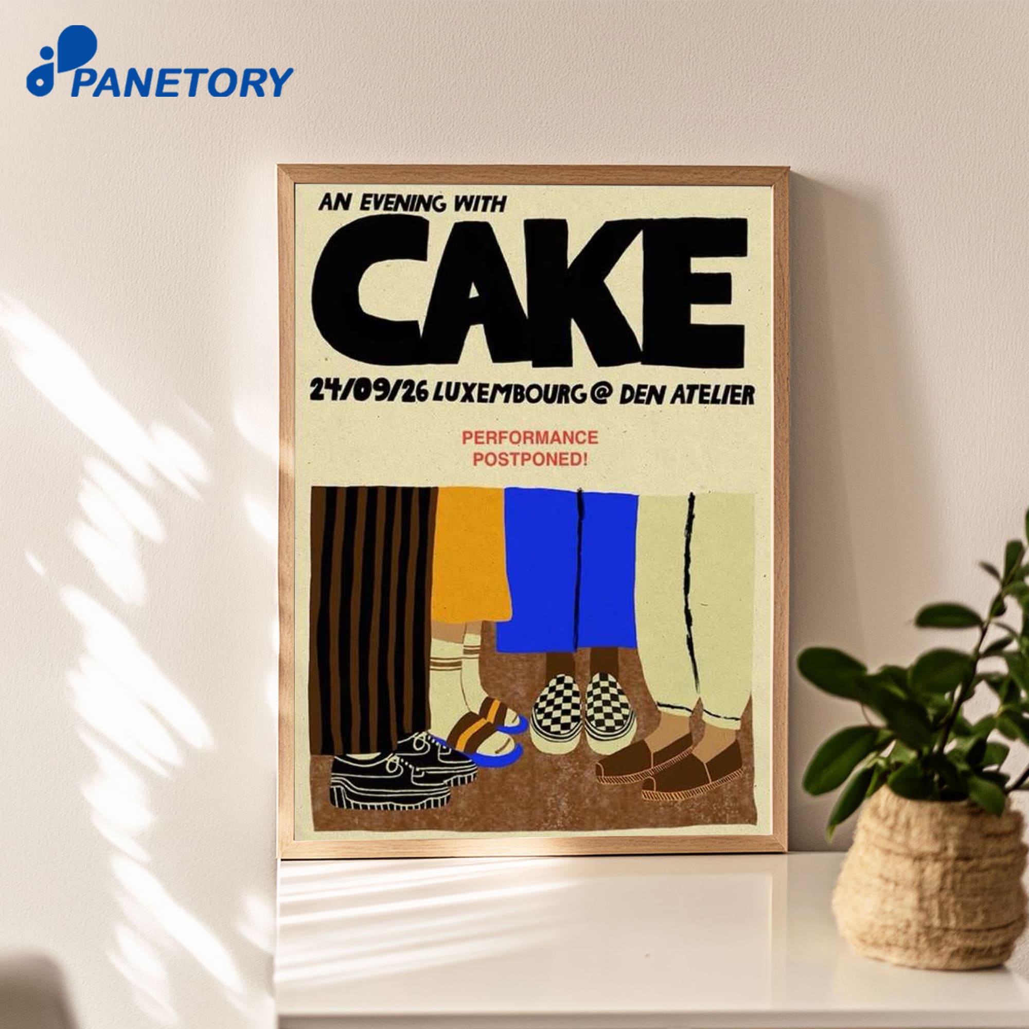 Cake Luxembourg City Den Atelier Concert Sep 24 2026 Poster Cake Luxembourg City Den Atelier Concert Sep 24 2026 Poster