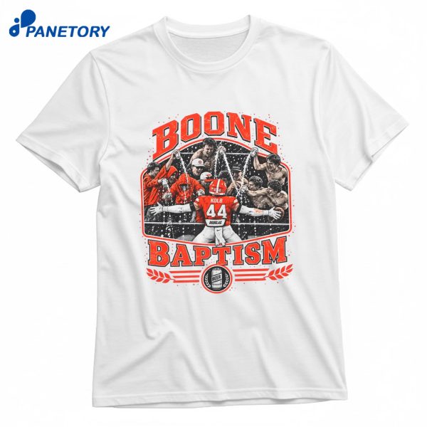 Carson Kolb Boone Baptism T-Shirt