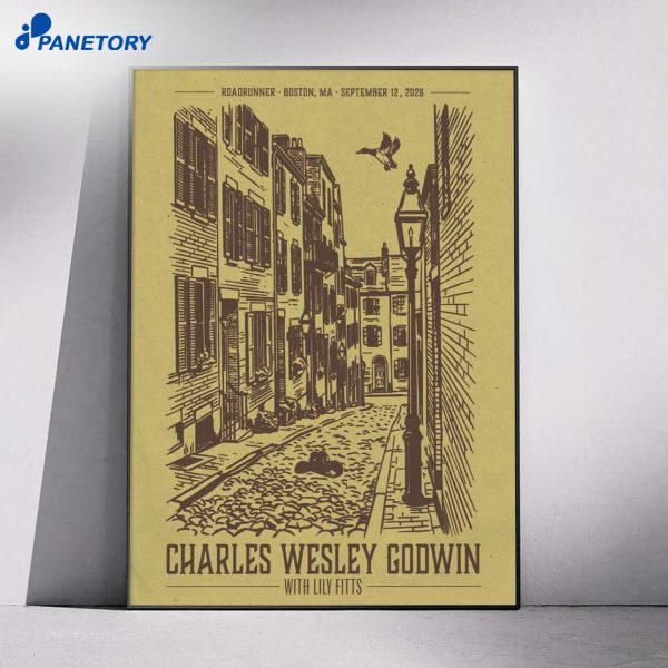 Charles Wesley Godwin Boston MA Aug 12 2026 Poster