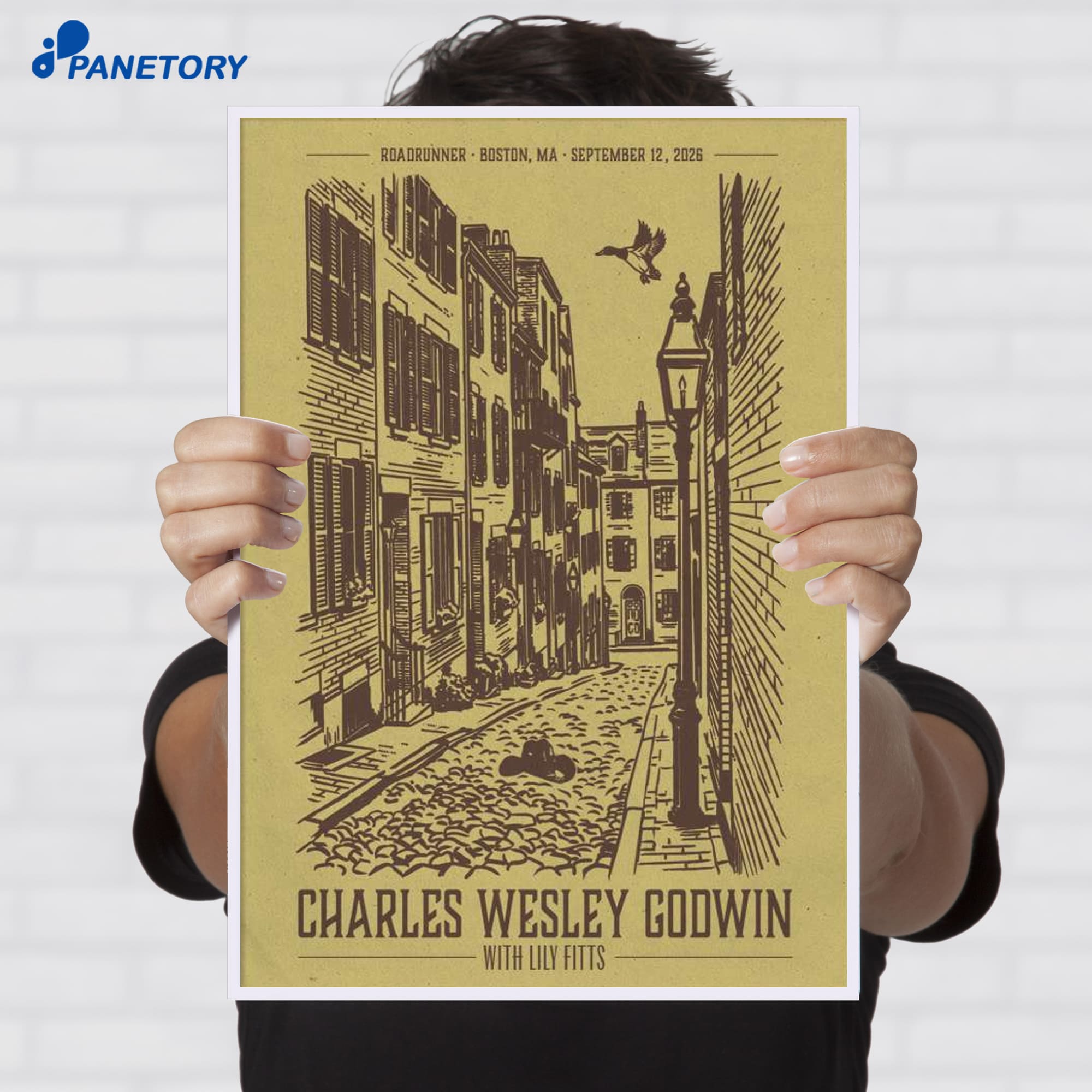 Charles Wesley Godwin Boston Ma Aug 12 2026 Poster Charles Wesley Godwin Boston Ma Aug 12 2026 Poster
