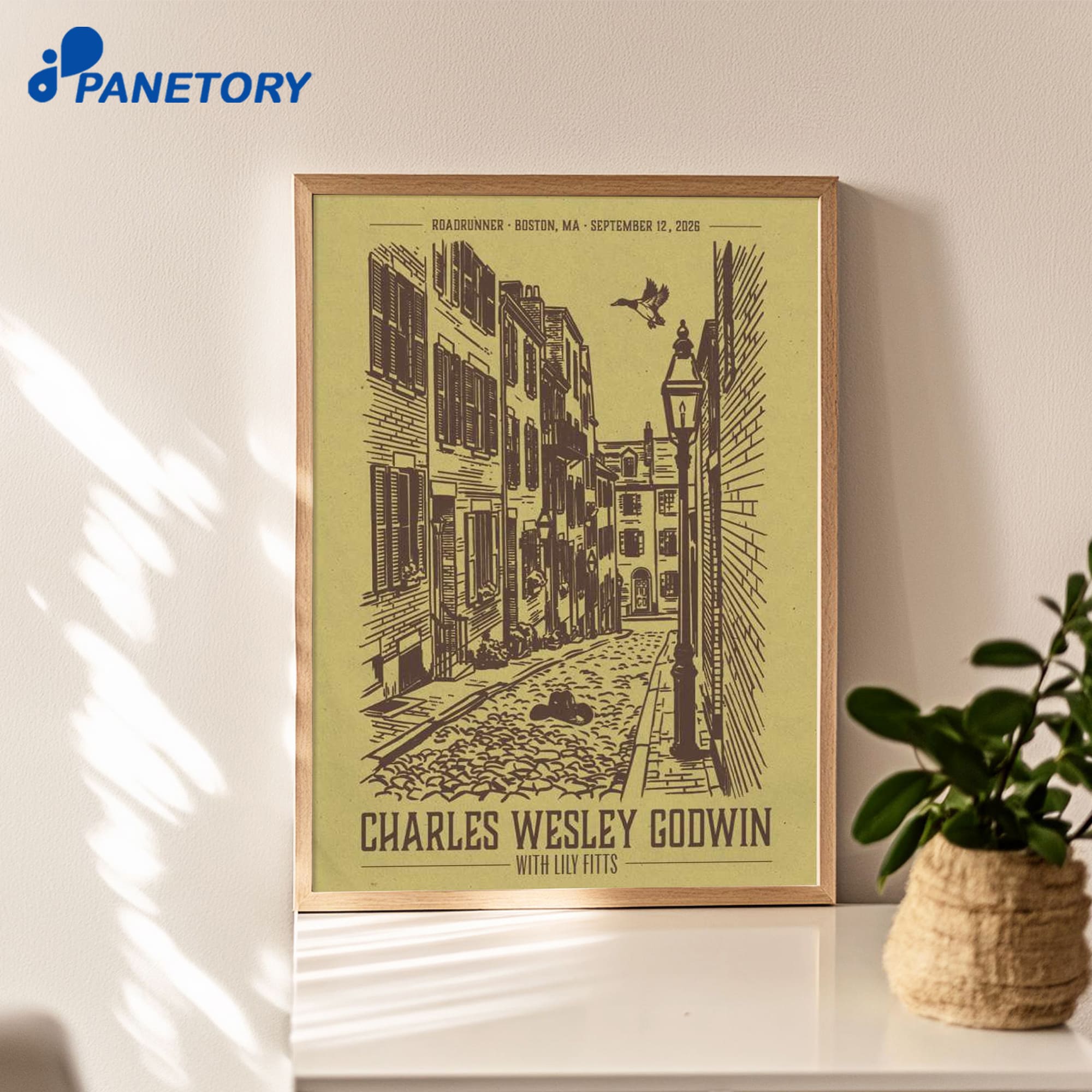 Charles Wesley Godwin Boston Ma Aug 12 2026 Poster Charles Wesley Godwin Boston Ma Aug 12 2026 Poster