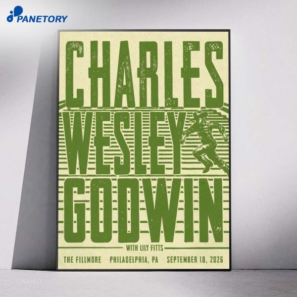 Charles Wesley Godwin Philadelphia PA Aug 18 2026 Poster