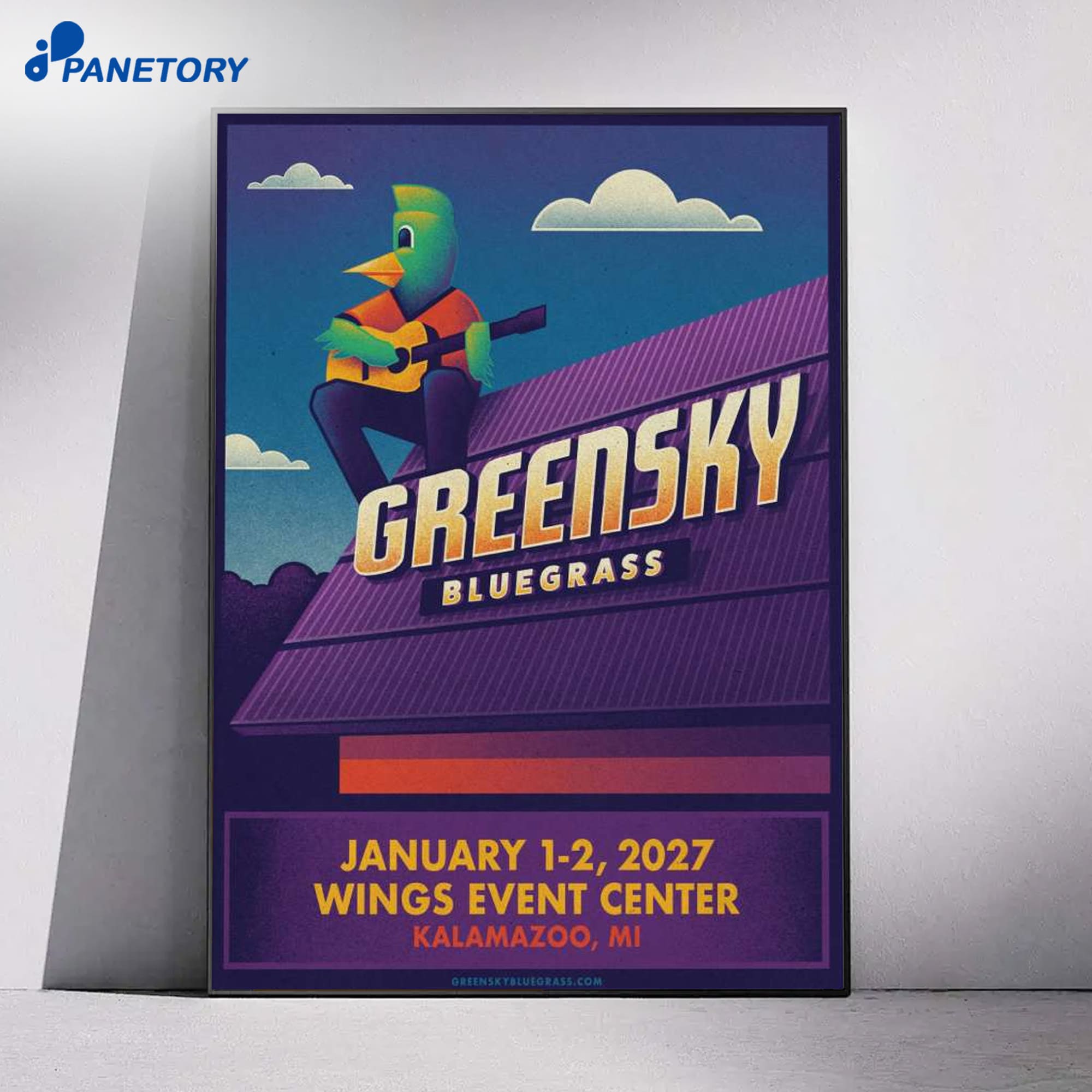 Chicago Greensky Bluegrass Jan 1-2 2027 Poster 6 Chicago Greensky Bluegrass Jan 1-2 2027 Poster 1
