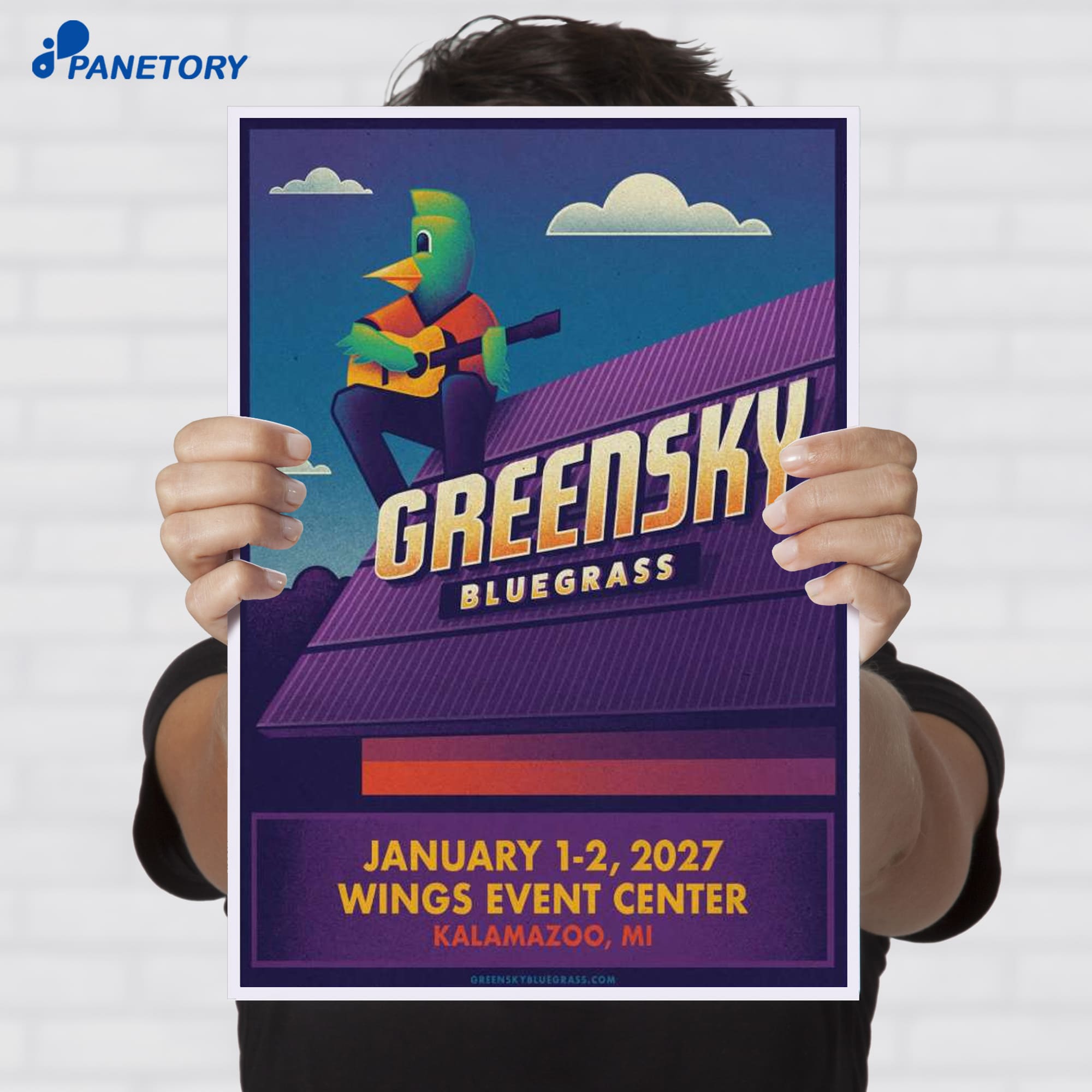Chicago Greensky Bluegrass Jan 1-2 2027 Poster Chicago Greensky Bluegrass Jan 1-2 2027 Poster