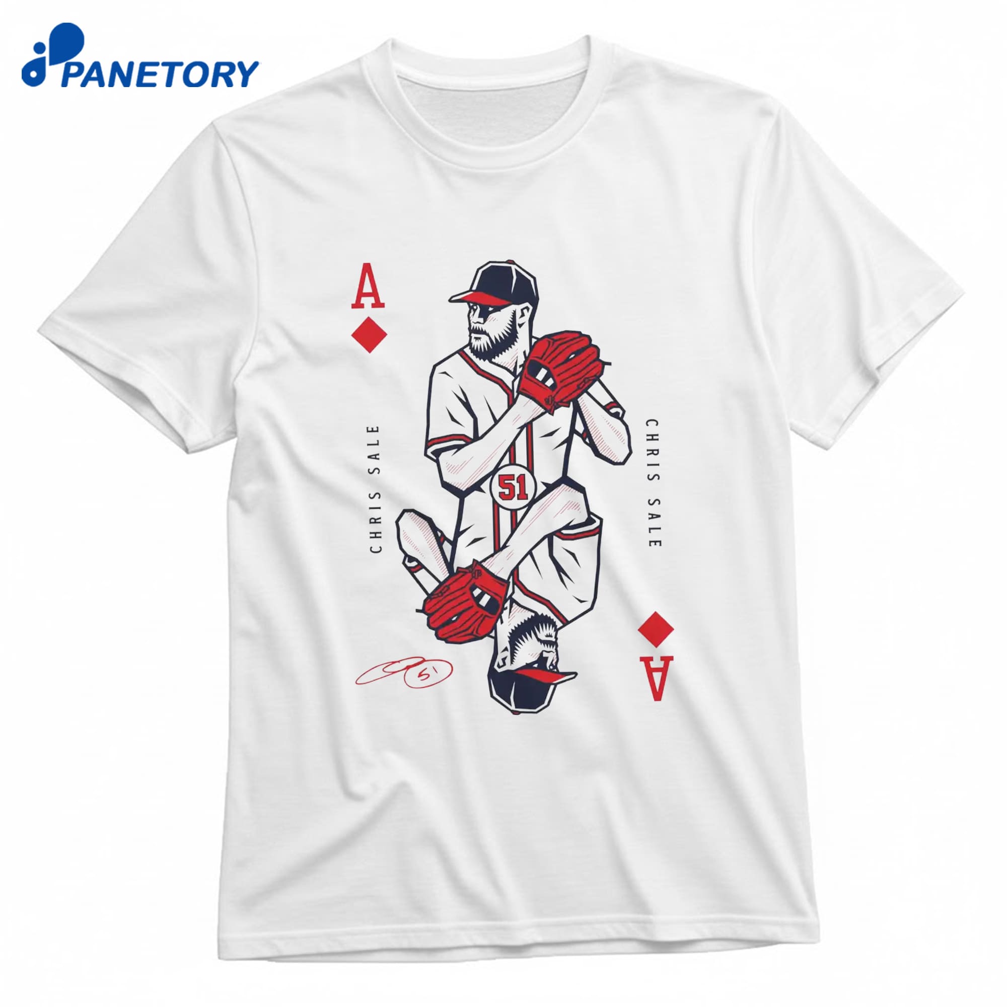 Chris Sale Ace T-Shirt 10 Chris Sale Ace T-Shirt 1