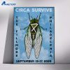 Circa Survive Show The Fillmore Philadelphia Sep 15-17 2026 Poster 1