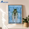 Circa Survive Show The Fillmore Philadelphia Sep 15-17 2026 Poster 3
