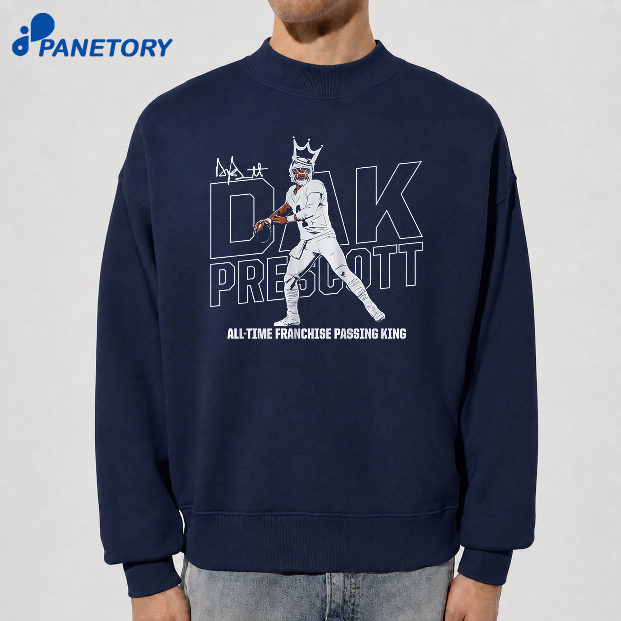 Dak Prescott Dallas Passing King T-Shirt 8 Dak Prescott Dallas Passing King T-Shirt 2
