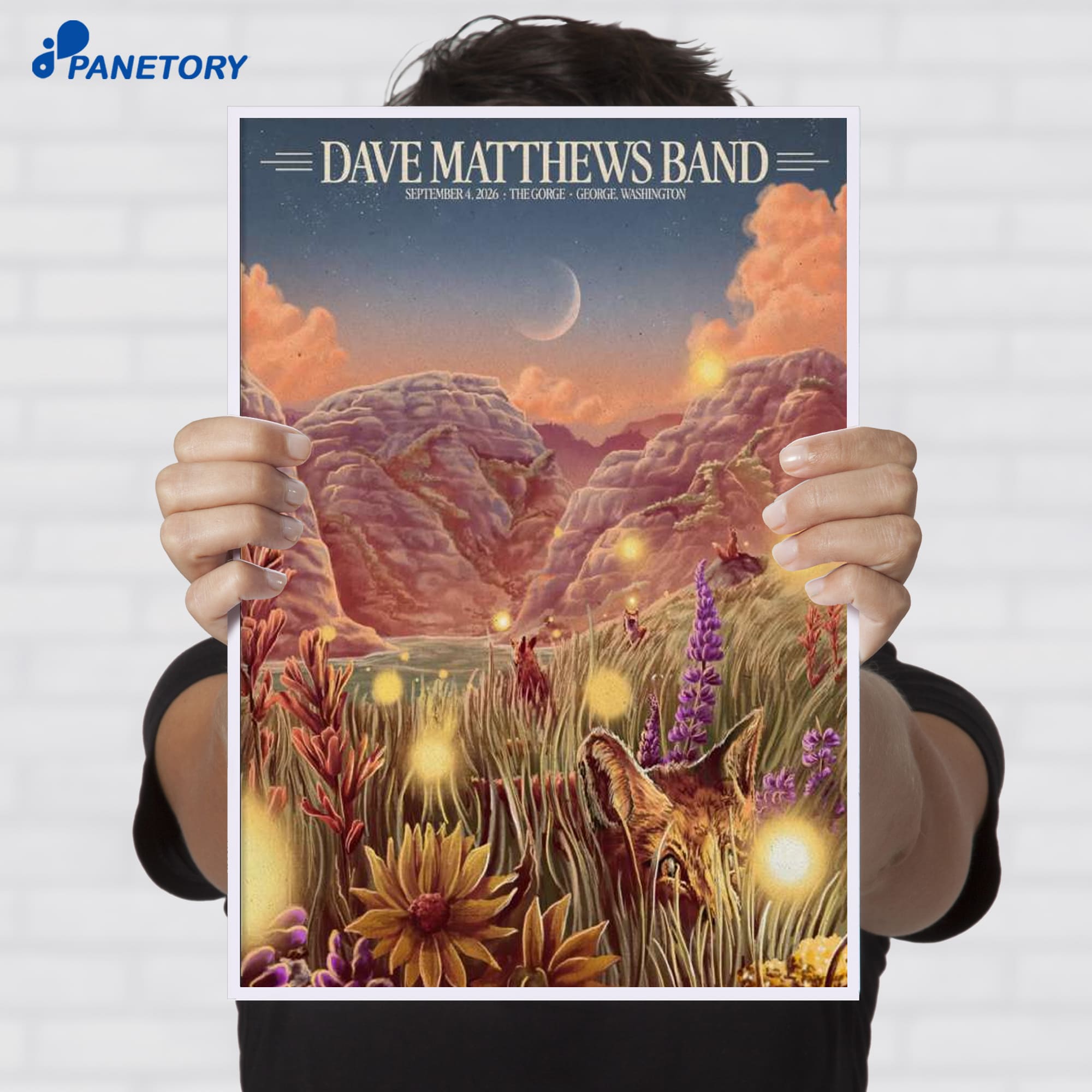 Dave Matthews Band George Tour Sep 4 2026 Poster Dave Matthews Band George Tour Sep 4 2026 Poster