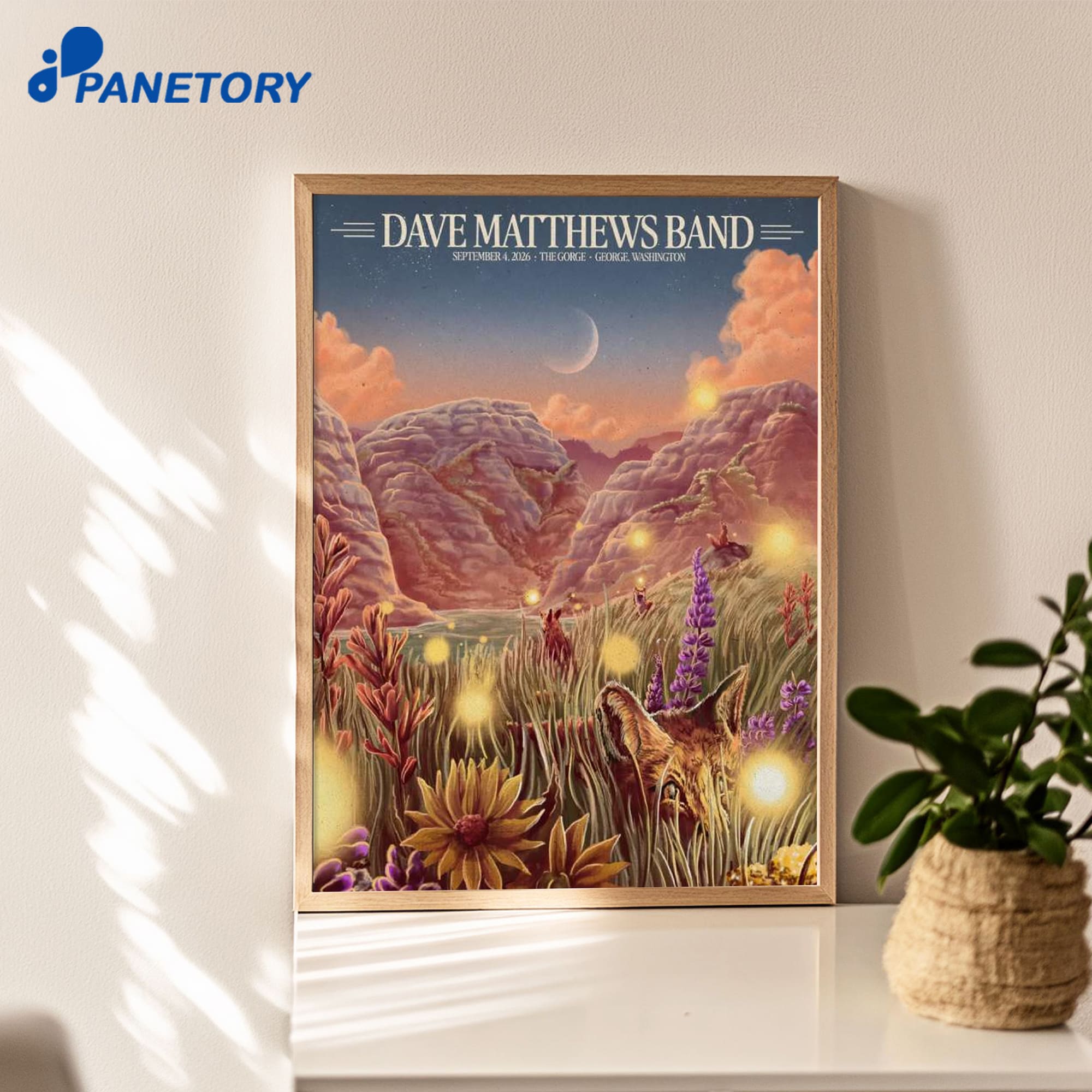 Dave Matthews Band George Tour Sep 4 2026 Poster Dave Matthews Band George Tour Sep 4 2026 Poster