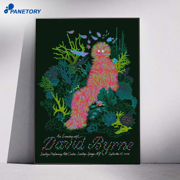 David Byrne SPAC Saratoga Springs NY Sep 17 2026 Poster