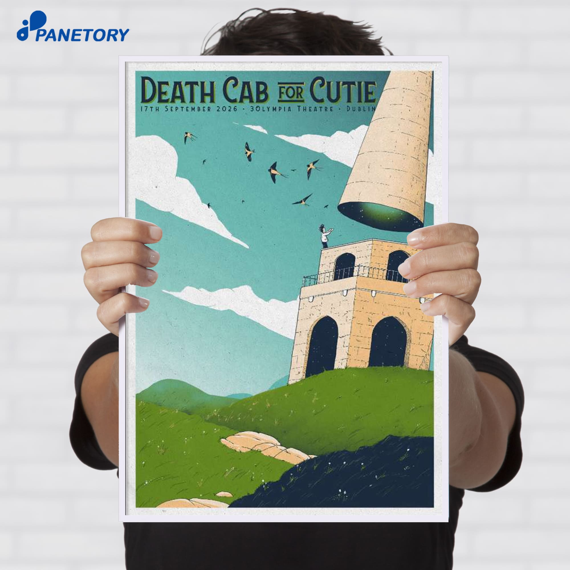 Death Cab For Cutie 3Olympia Theatre Dublin Ireland Sep 17 2026 Poster Death Cab For Cutie 3Olympia Theatre Dublin Ireland Sep 17 2026 Poster