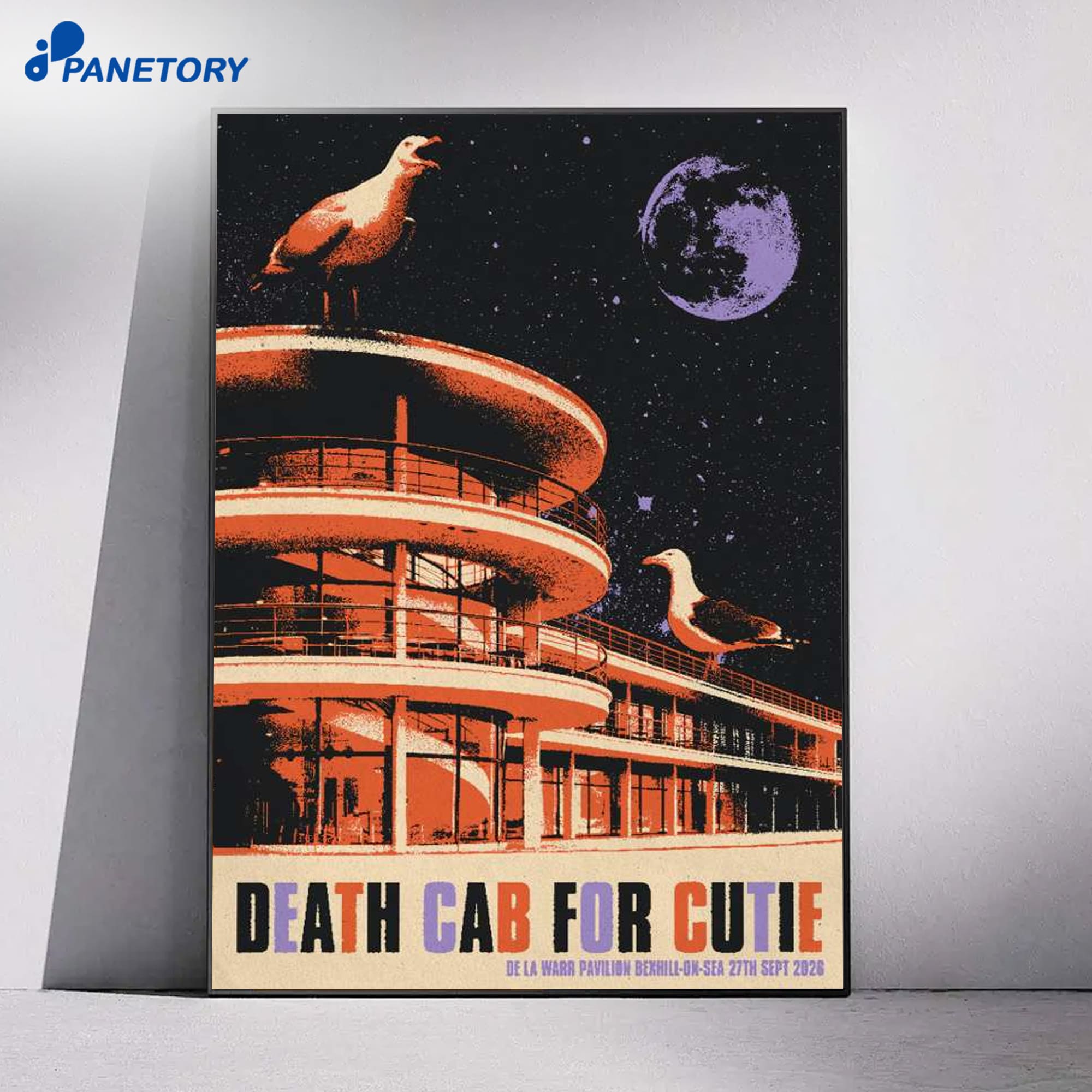 Death Cab For Cutie De La Warr Pavilion Bexhill Uk Sep 27 2026 Poster 6 Death Cab For Cutie De La Warr Pavilion Bexhill Uk Sep 27 2026 Poster 1