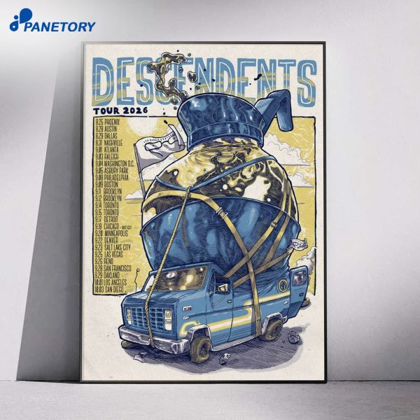 Descendents Tour 2026 Poster