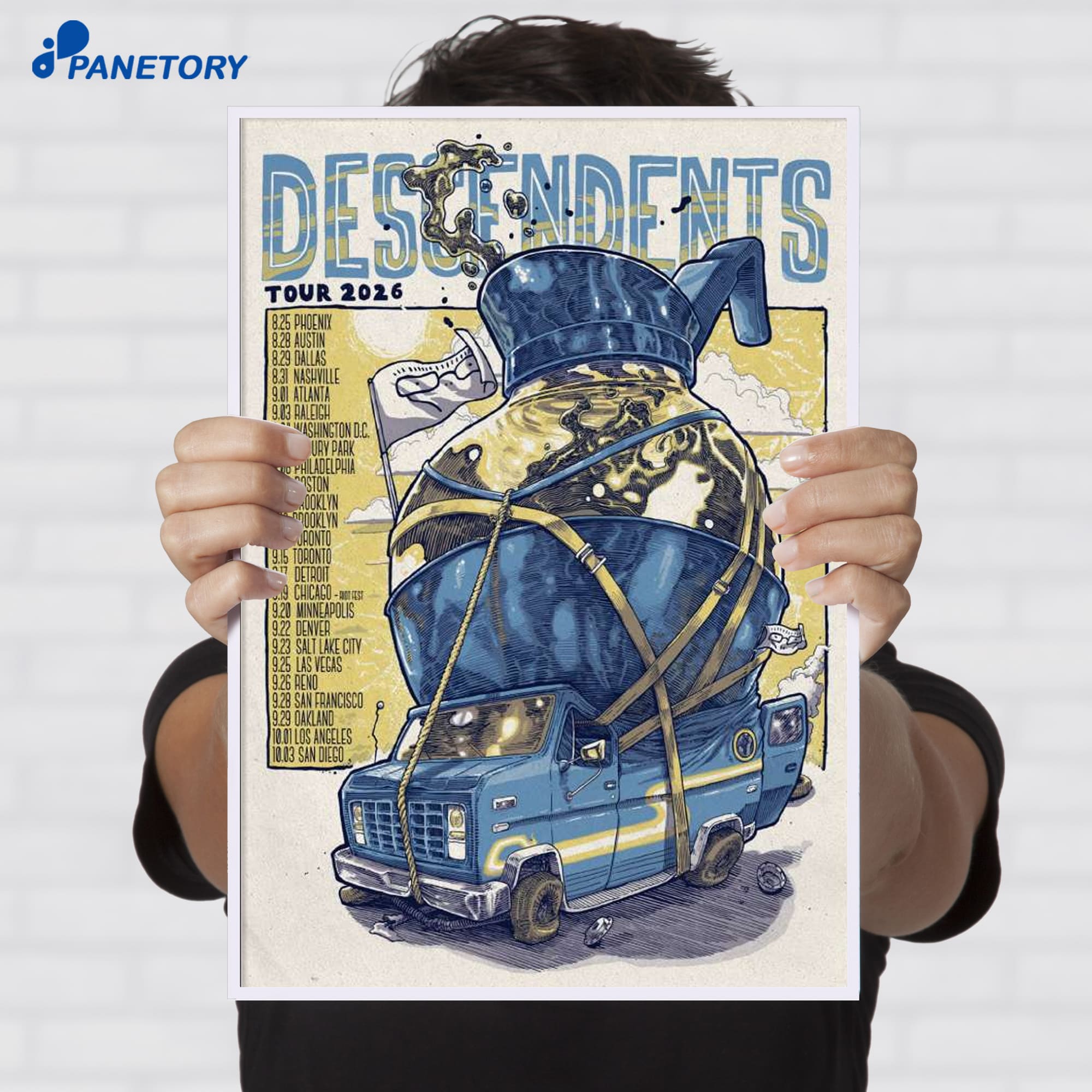 Descendents Tour 2026 Poster Descendents Tour 2026 Poster