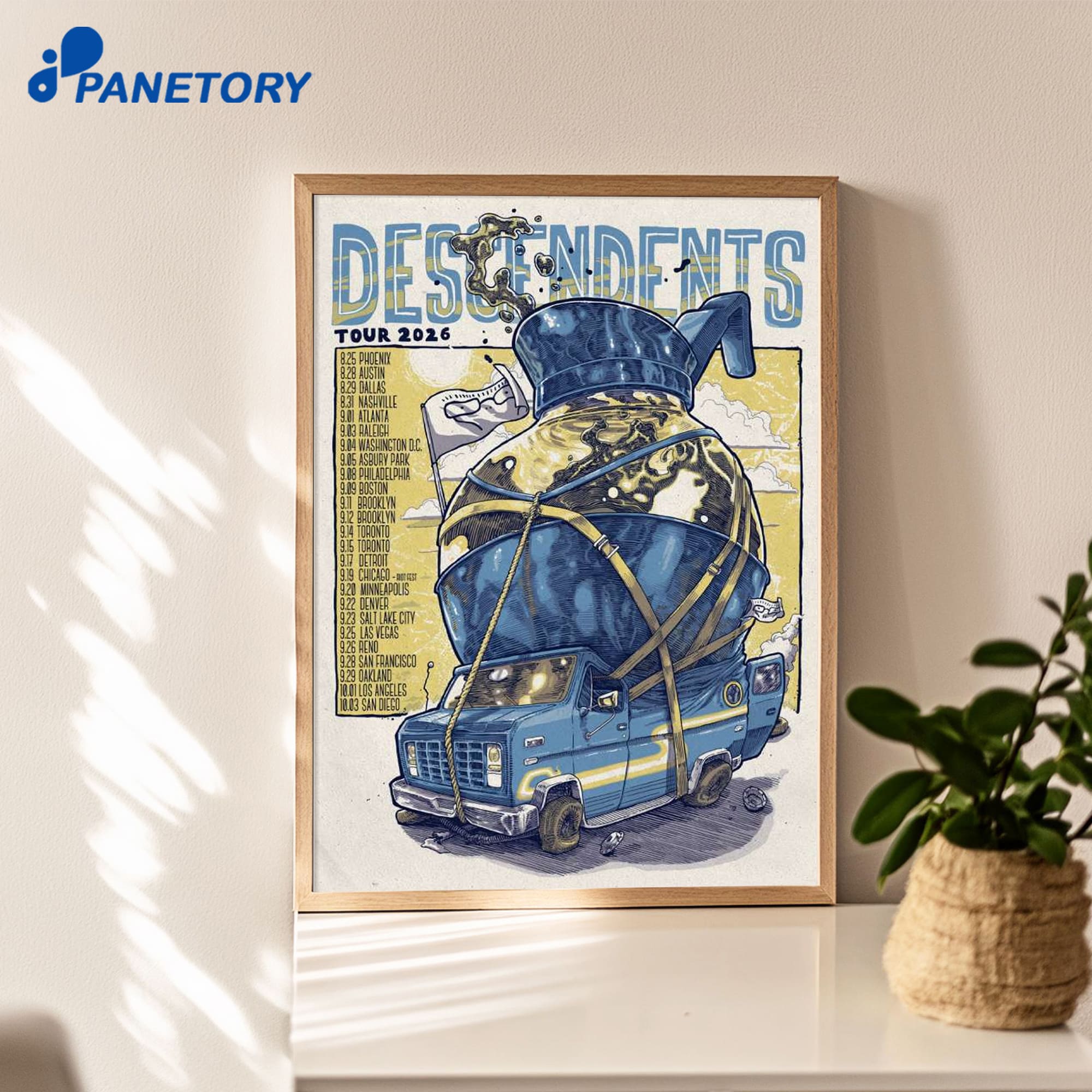 Descendents Tour 2026 Poster Descendents Tour 2026 Poster