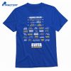 Evita On Broadway Cast T-shirt 1