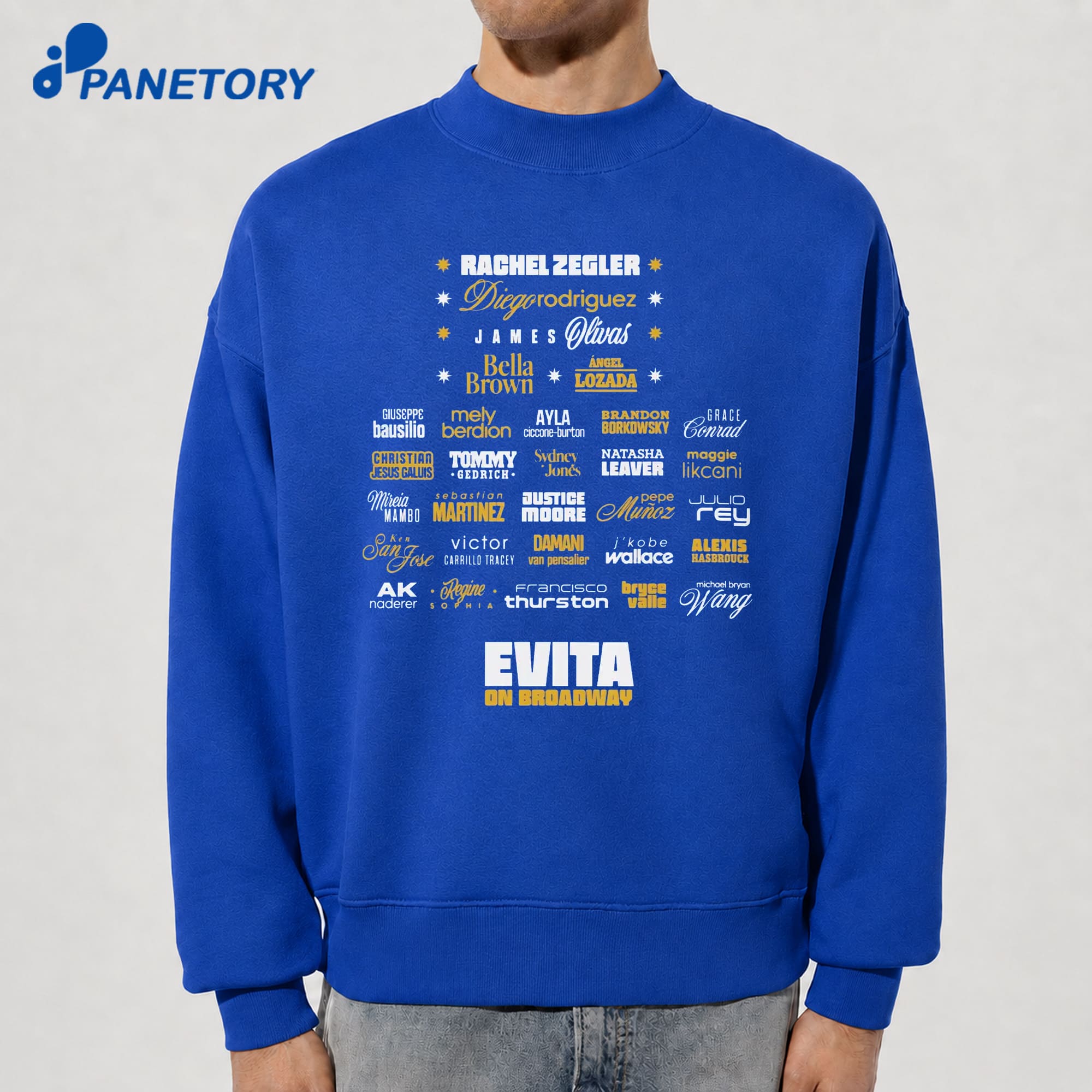 Evita On Broadway Cast T-Shirt 8 Evita On Broadway Cast T-Shirt 2