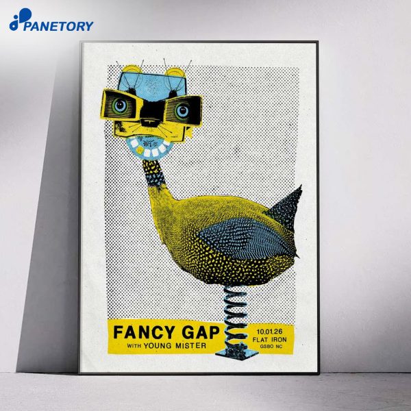 Fancy Gap Flat Iron Greensboro NC Oct 1 2026 Poster