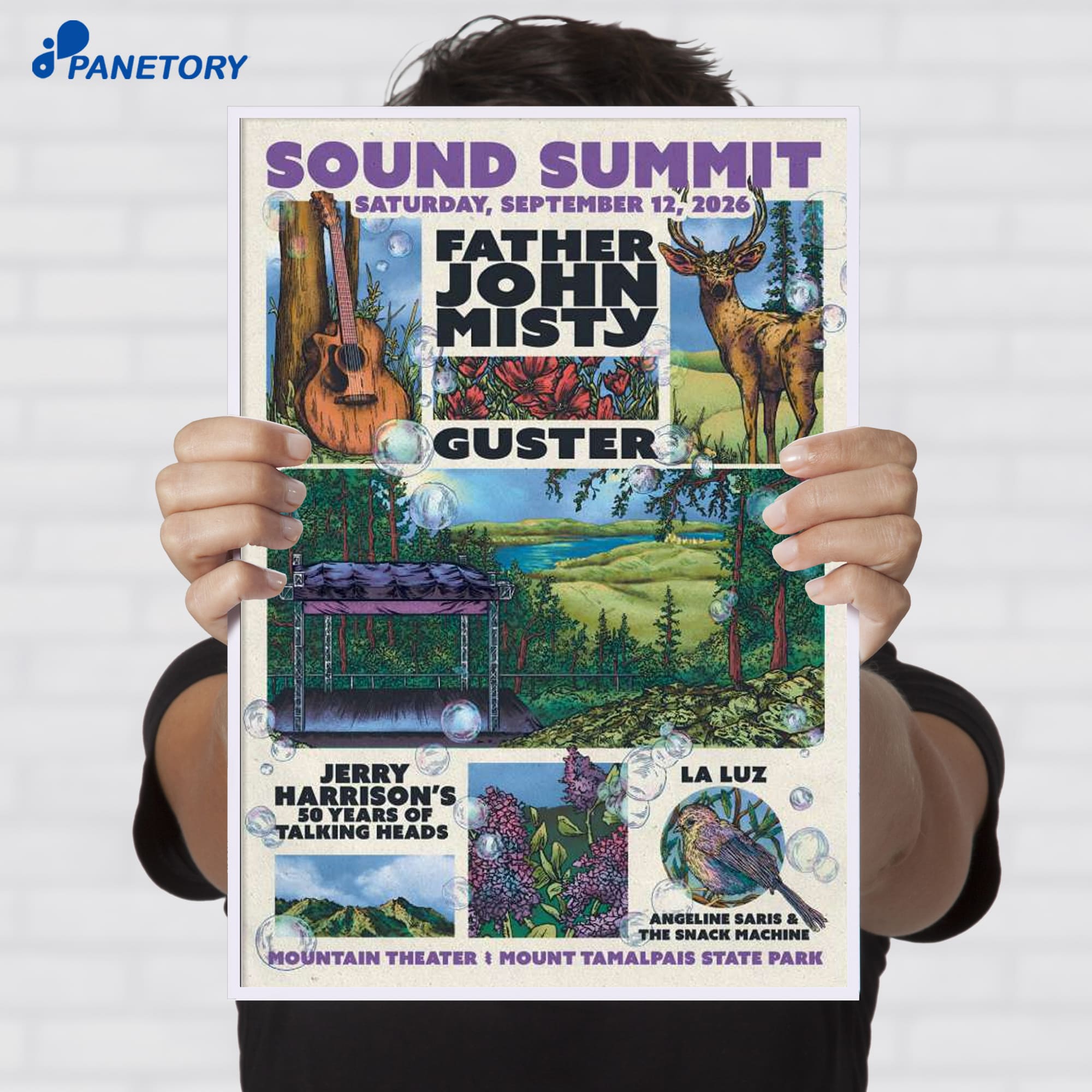 Father John Misty Marin County Md Aug 12 2026 Poster Father John Misty Marin County Md Aug 12 2026 Poster