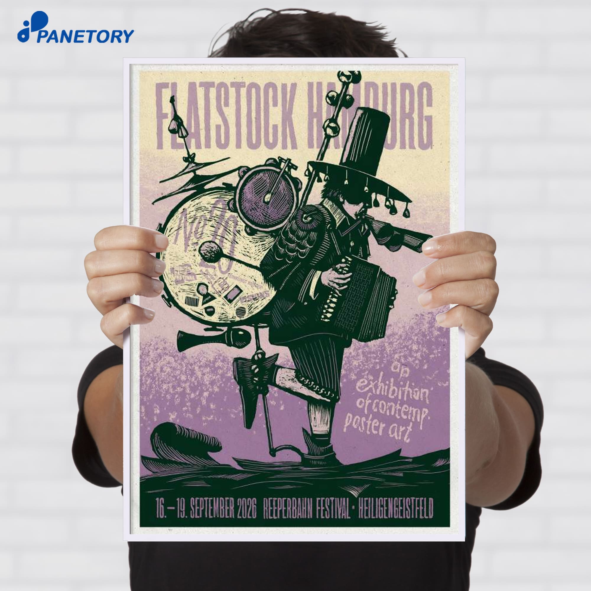 Flatstock Hamburg Hamburg Germany Sep 16-19 2026 Poster Flatstock Hamburg Hamburg Germany Sep 16-19 2026 Poster