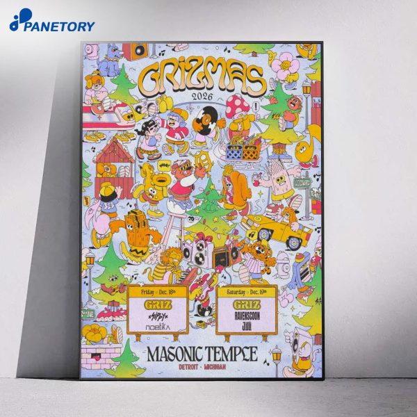 Grizmas Detroit Sippy Noetika Dec 18 2026 Poster