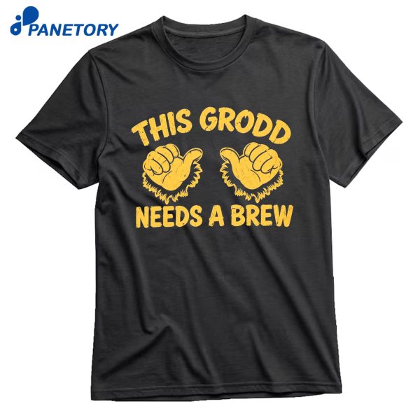 Gorilla Grodd Needs A Brew T-Shirt