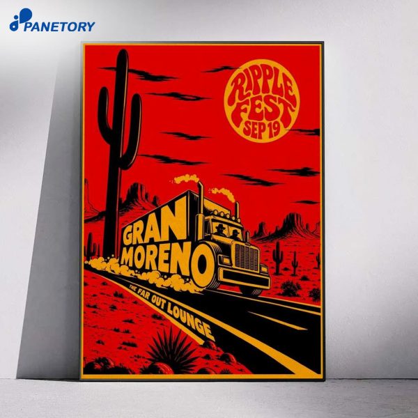 Gran Moreno Austin Texas Festival Sep 19 2026 Poster