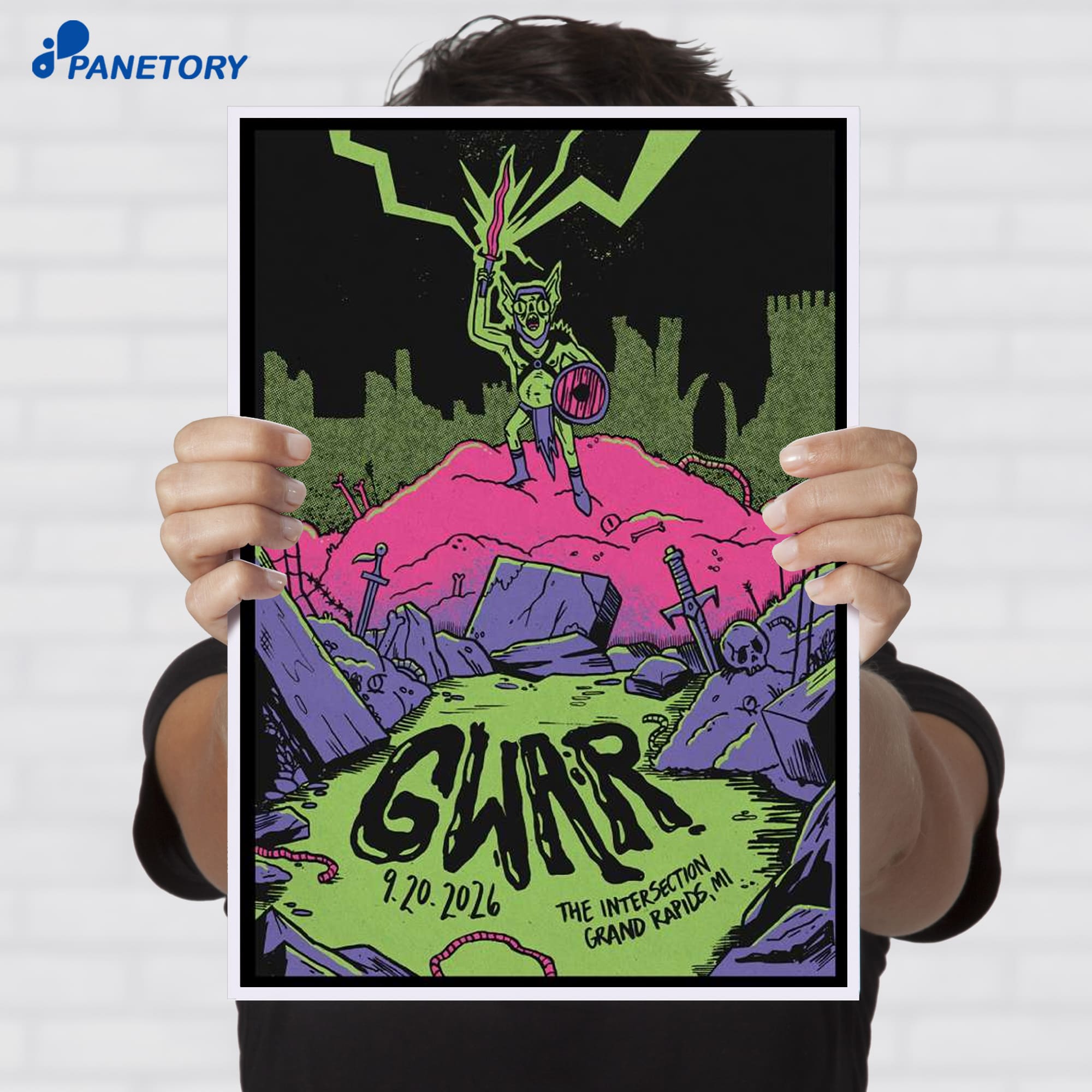 Gwar Grand Rapids Mi Sep 20 2026 Poster Gwar Grand Rapids Mi Sep 20 2026 Poster