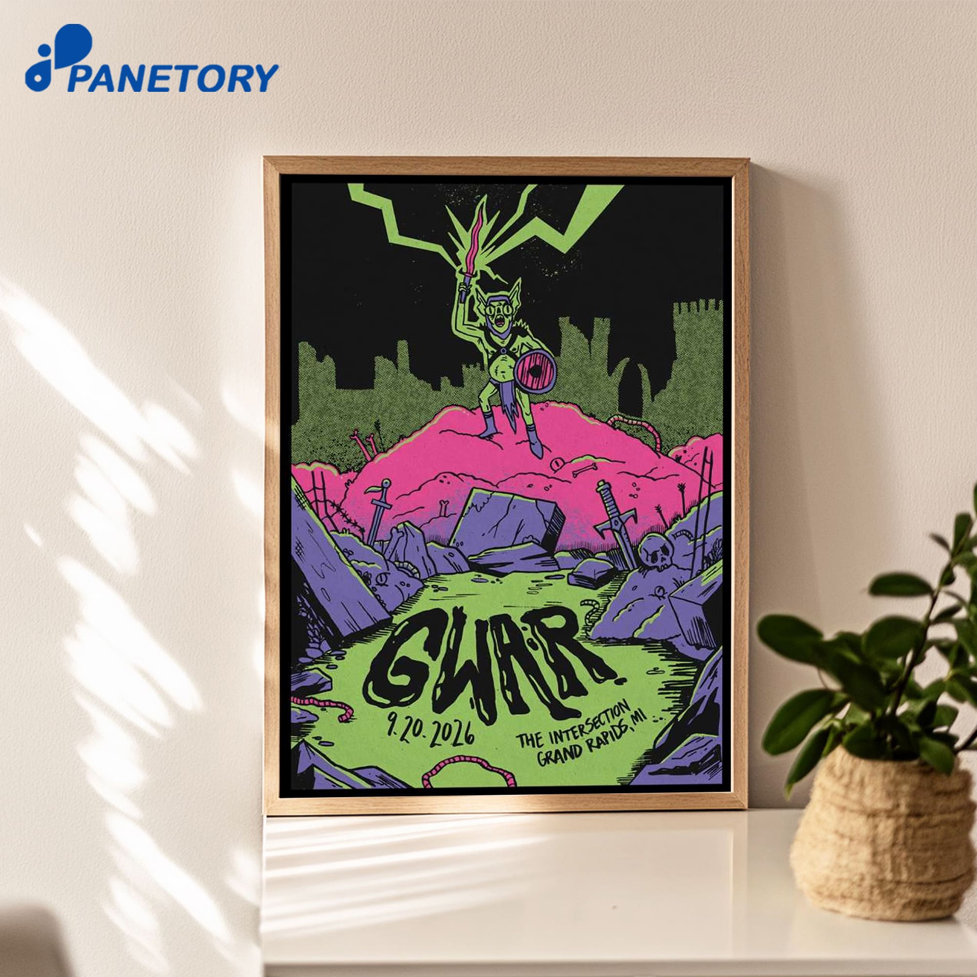 Gwar Grand Rapids Mi Sep 20 2026 Poster Gwar Grand Rapids Mi Sep 20 2026 Poster