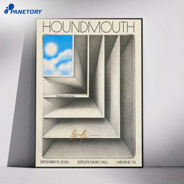 Houndmouth Memphis Tennessee Concert Sep 19 2026 Poster
