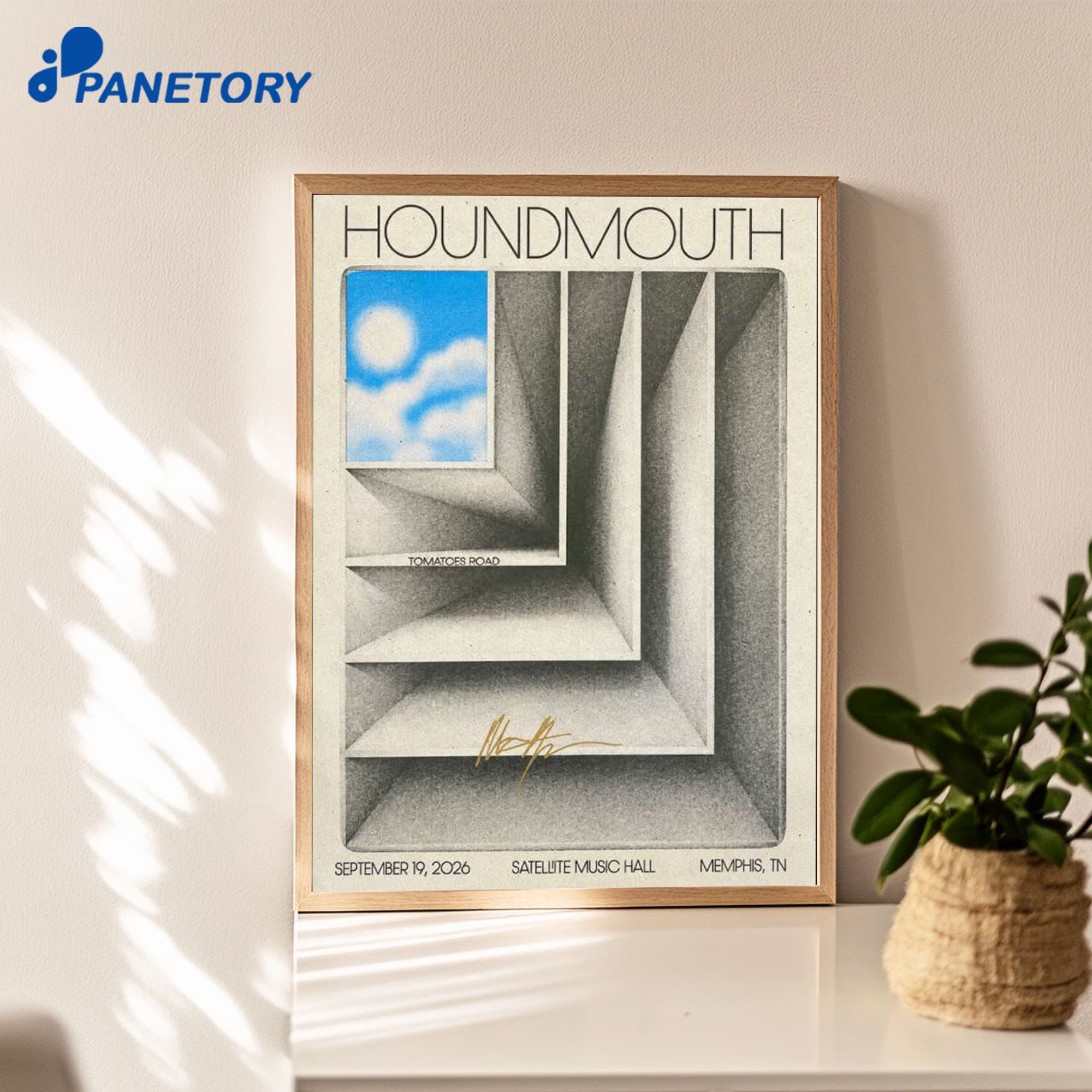 Houndmouth Memphis Tennessee Concert Sep 19 2026 Poster Houndmouth Memphis Tennessee Concert Sep 19 2026 Poster