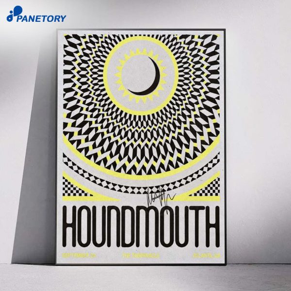 Houndmouth The Tabernacle Atlanta GA Concert Sep 24 2026 Poster