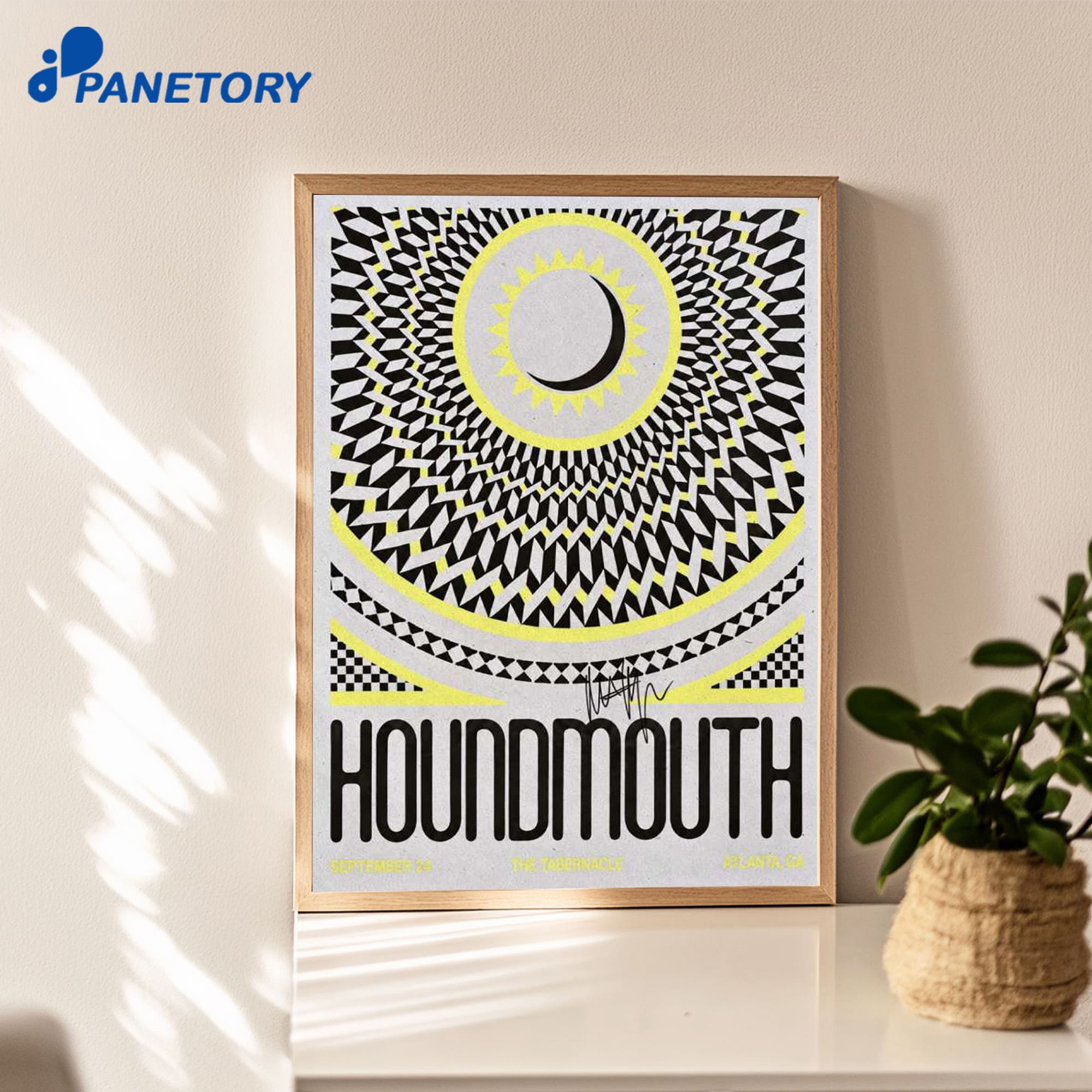 Houndmouth The Tabernacle Atlanta Ga Concert Sep 24 2026 Poster Houndmouth The Tabernacle Atlanta Ga Concert Sep 24 2026 Poster