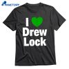I Heart Drew Lock T-shirt 1
