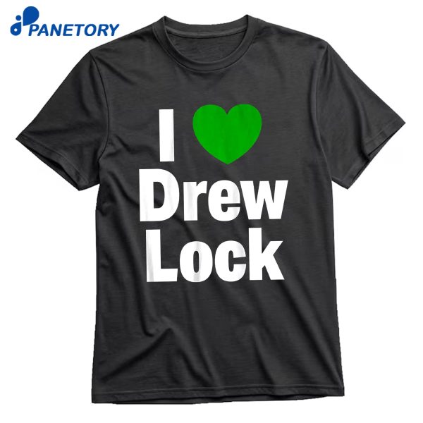 I Heart Drew Lock T-Shirt