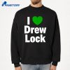 I Heart Drew Lock T-Shirt 2