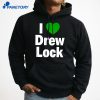 I Heart Drew Lock T-Shirt 3