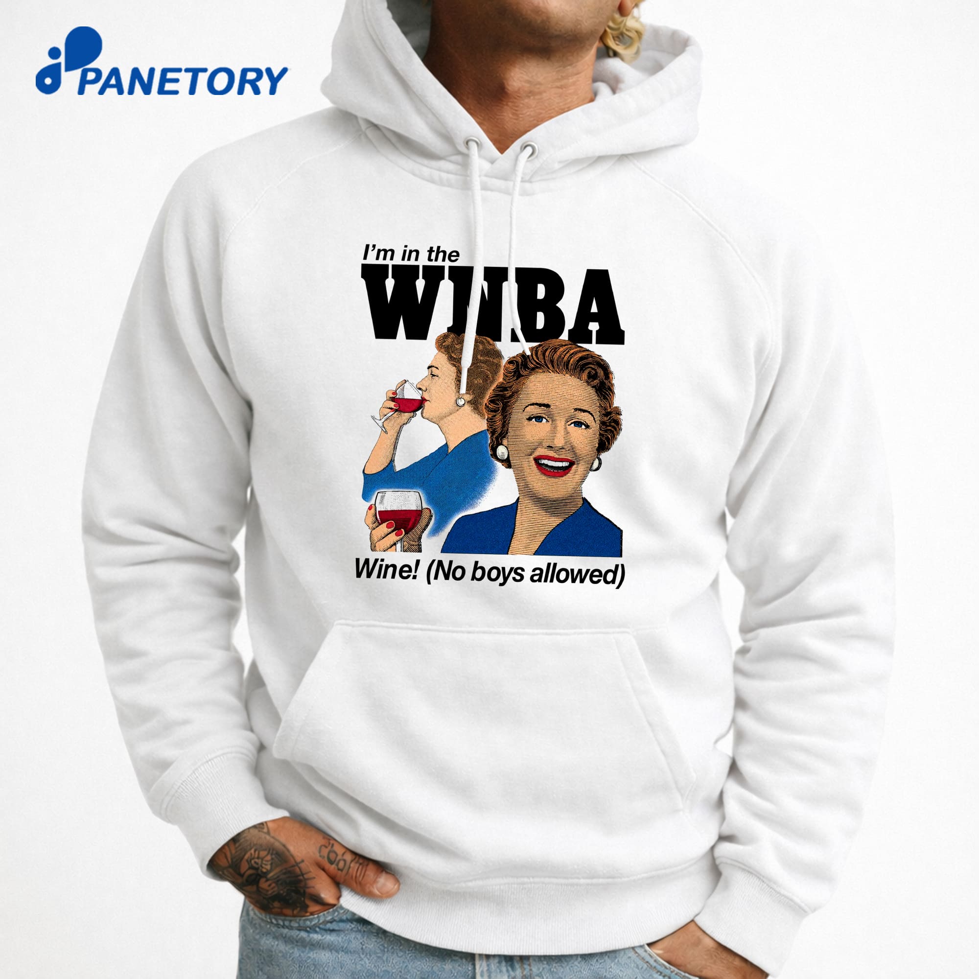 I'M In The Wnba Wine! No Boys Allowed T-Shirt 9 I'M In The Wnba Wine! No Boys Allowed T-Shirt 3
