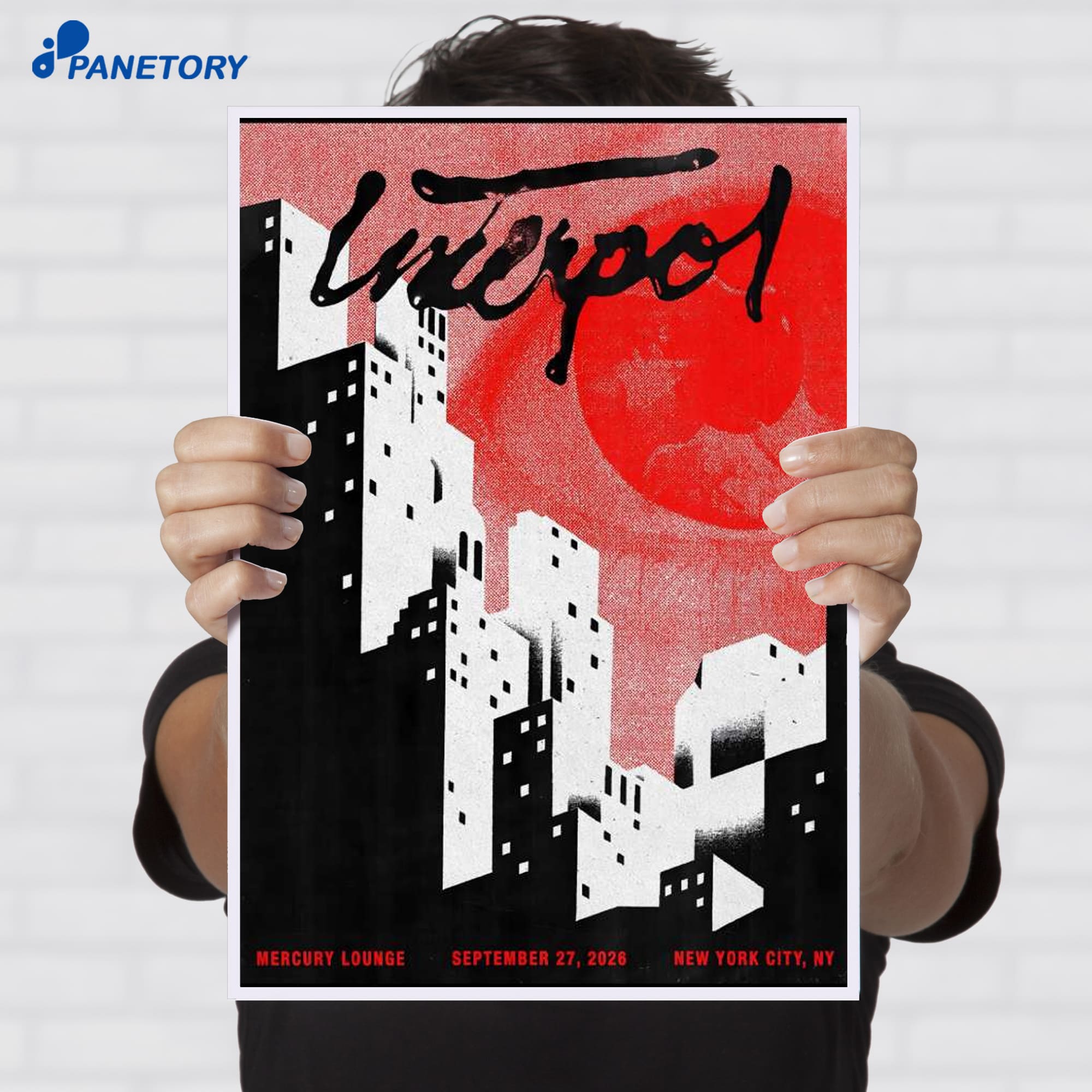 Interpol New York Tour Sep 27 2026 Poster Interpol New York Tour Sep 27 2026 Poster