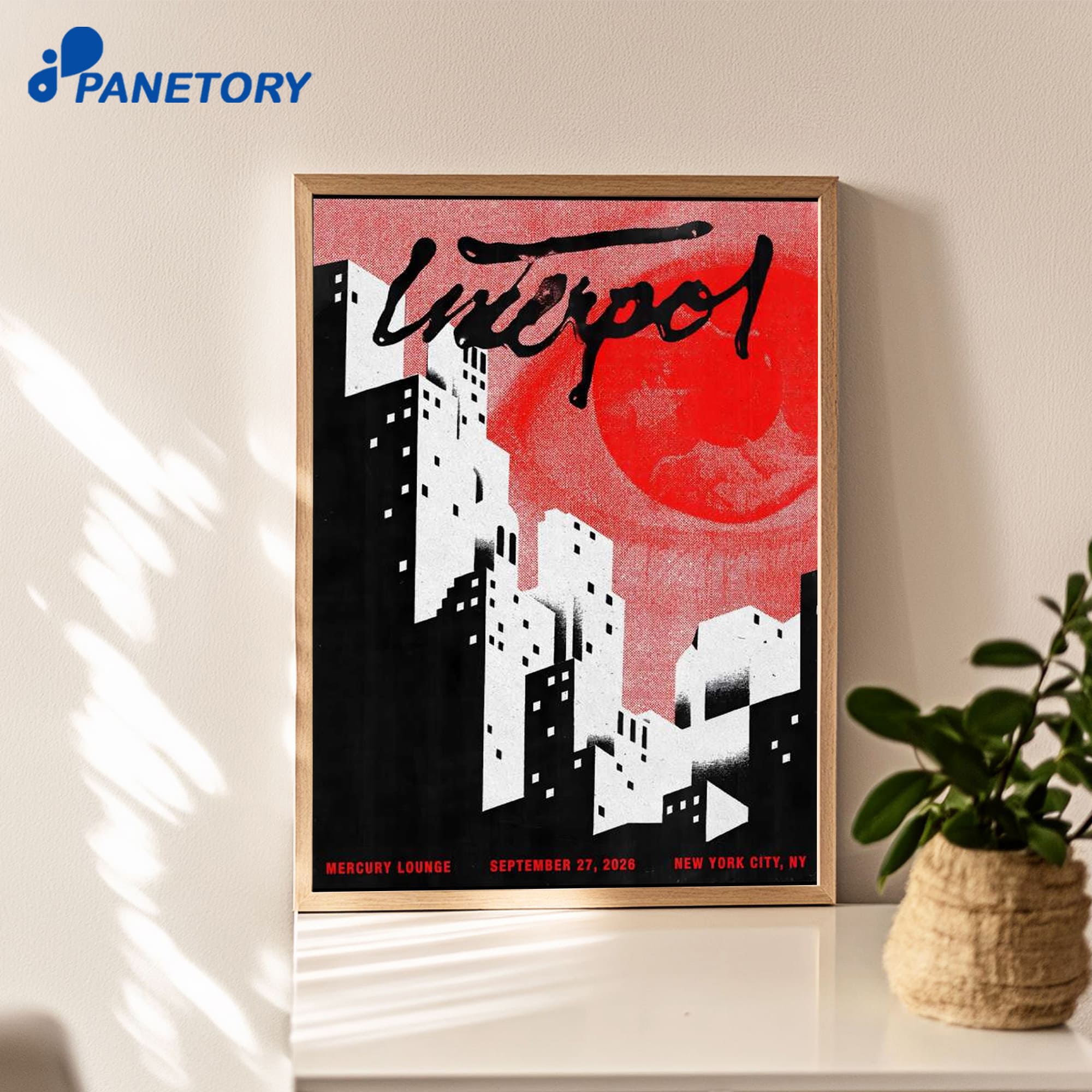 Interpol New York Tour Sep 27 2026 Poster Interpol New York Tour Sep 27 2026 Poster