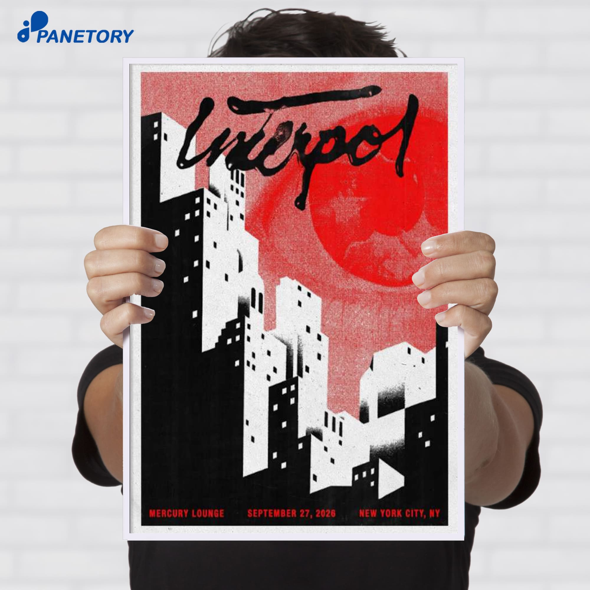 Interpol Mercury Lounge New York Ny Show Sep 27 2026 Poster Interpol Mercury Lounge New York Ny Show Sep 27 2026 Poster