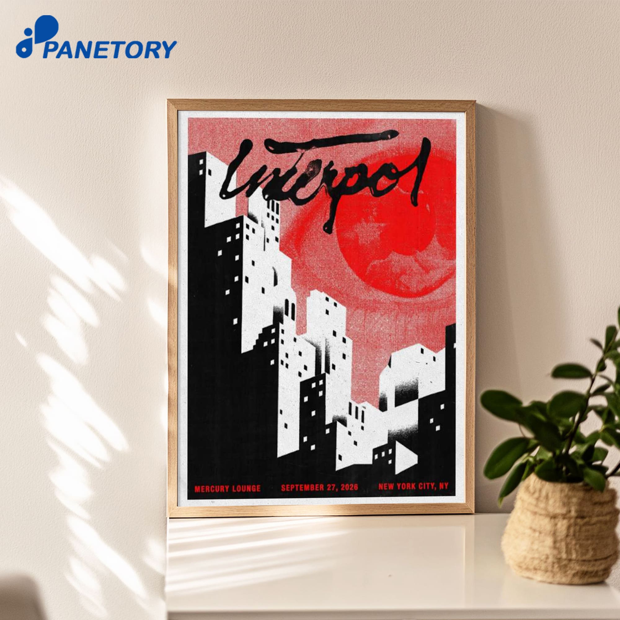 Interpol Mercury Lounge New York Ny Show Sep 27 2026 Poster Interpol Mercury Lounge New York Ny Show Sep 27 2026 Poster