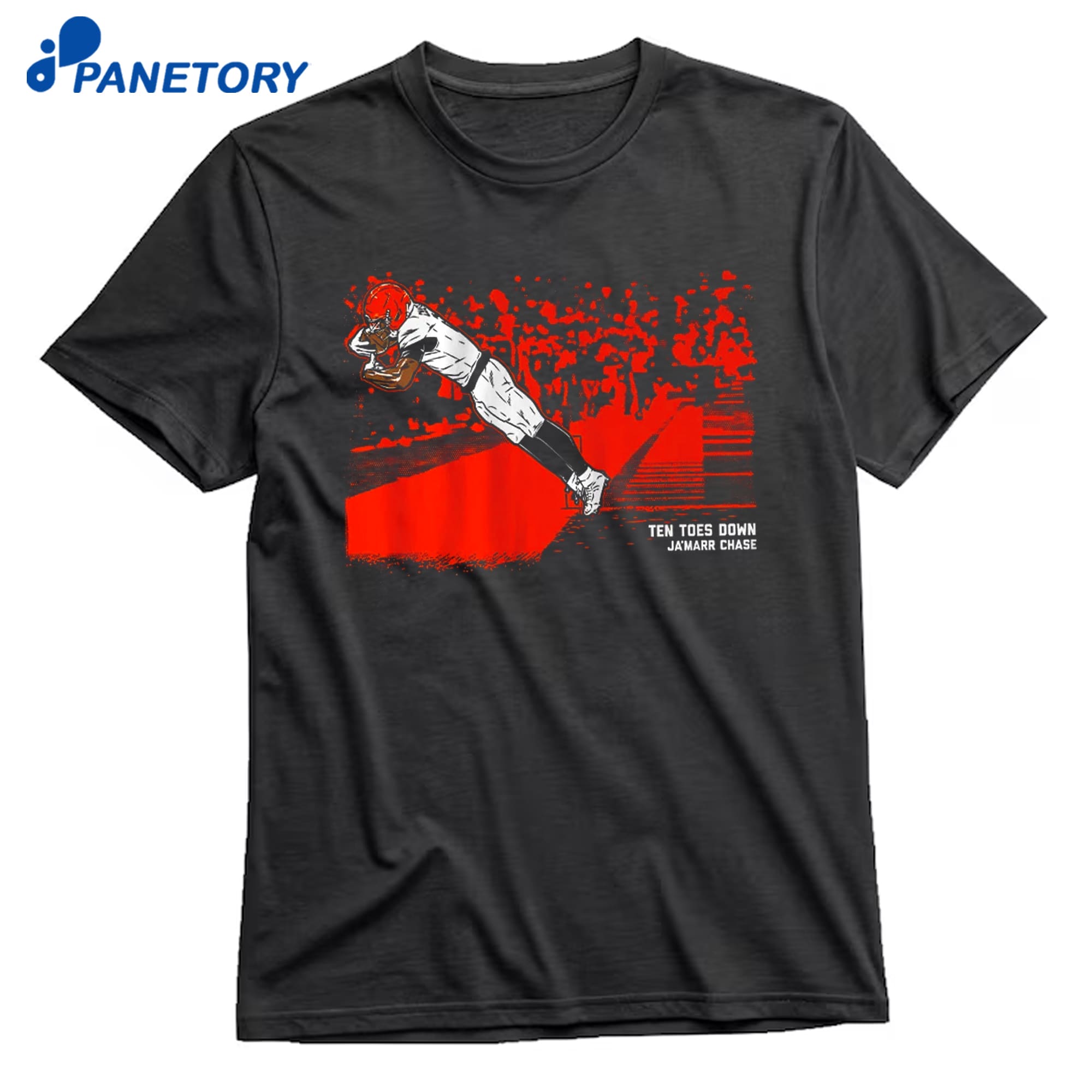 Ja'Marr Chase Ten Toes Down T-Shirt 10 Ja'Marr Chase Ten Toes Down T-Shirt 1
