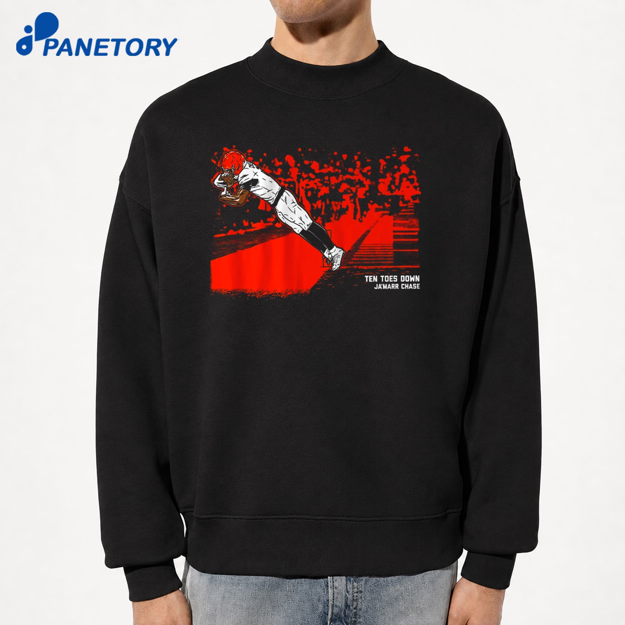 Ja'Marr Chase Ten Toes Down T-Shirt 8 Ja'Marr Chase Ten Toes Down T-Shirt 2