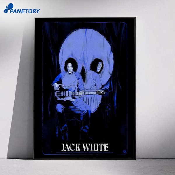 Jack White MegaCorp Pavilion Cincinnati OH Sep 18 2026 Poster