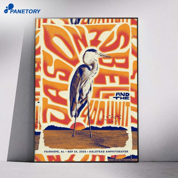 Jason Isbell And The 400 Unit Fairhope AL Sep 24 2026 Poster