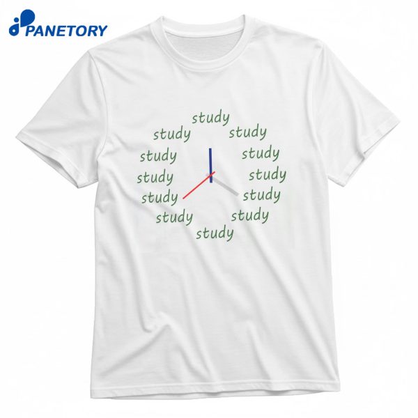 Jay Park Study Clock T-Shirt