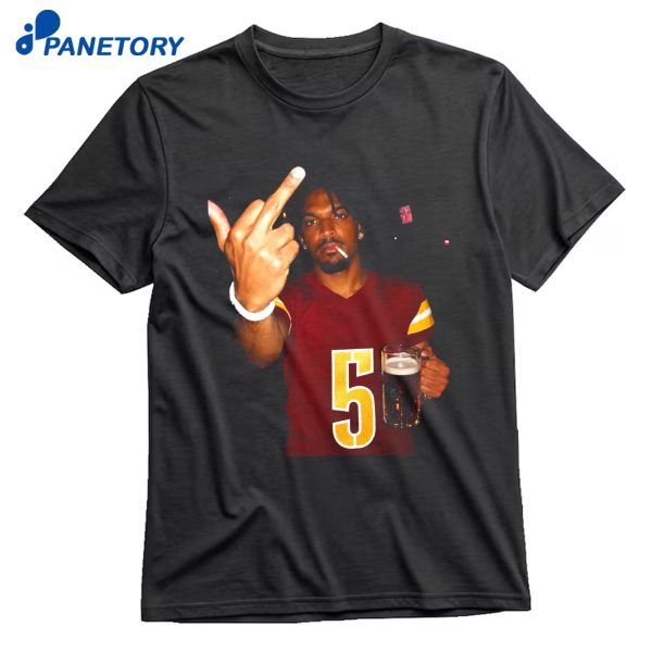 Jayden Daniels Middle Finger T-Shirt