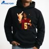 Jayden Daniels Middle Finger T-Shirt 5 Jayden Daniels Middle Finger T-Shirt 3